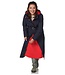 Happy Rainy Days Happy Rainy Days Long Raincoat Dames  Navy/Red