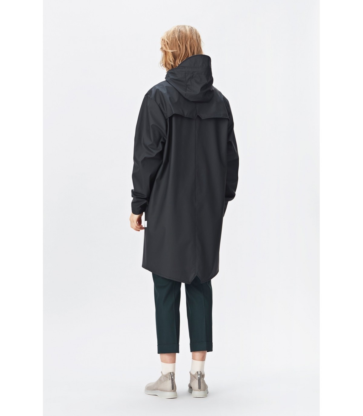 LoveforRain Rains Official Shop® RAINS Long Jacket Black Sale
