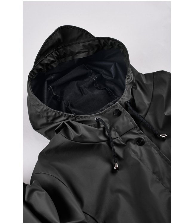 LoveforRain Rains Official Shop® RAINS Long Jacket Black Sale