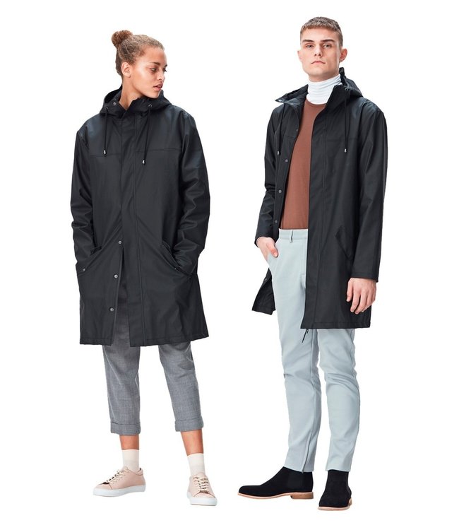 Versterken Apt Teken een foto RAINS Alpine Jacket Black Sale - LoveforRain