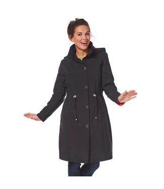 Happy Rainy Days Happy Rainy Days Porto Raincoat Black