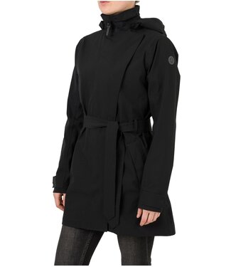 Agu Agu Urban outdoor Trenchcoat kort Zwart