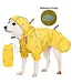 Blueberry Pet Dog Raincoat Blueberry Pet Yellow Sunflower