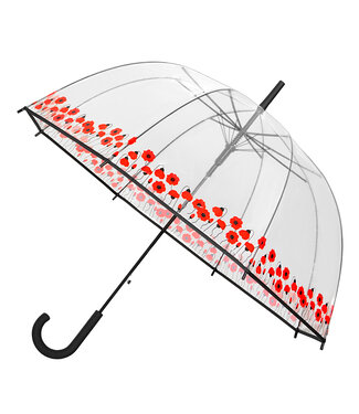 LoveforRain Umbrella Falconetti Transparent with Flowers