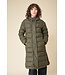 TANTÄ Tanta Lange Dames Puffer Puddle Khaki