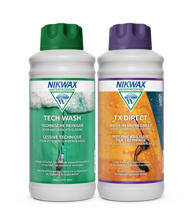 Nikwax Nikwax Was en Impregneer Middel 2x 300ml