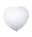 LoveforRain Umbrella Falcone Heart-shaped White Windproof