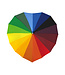 LoveforRain Paraplu Falcone Hartvormig Multicolor Windproof