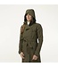 Agu Agu Urban outdoor Trenchcoat long Women Army Green