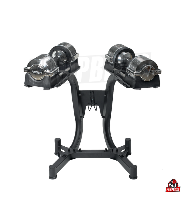 COMBIDEAL 2 x 28KG | 30 DUMBELLS  + STAND