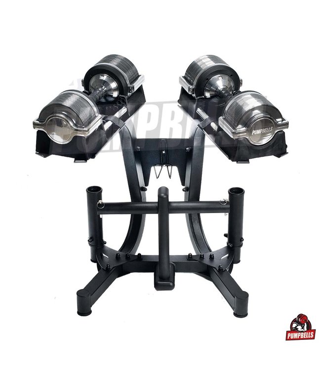 COMBIDEAL 2 x 28KG | 30 DUMBELLS  + STAND