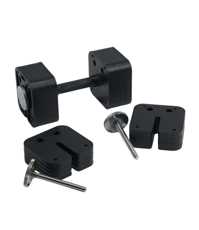 28 + 1KG DUMBBELL uitbreidingsset 20KG
