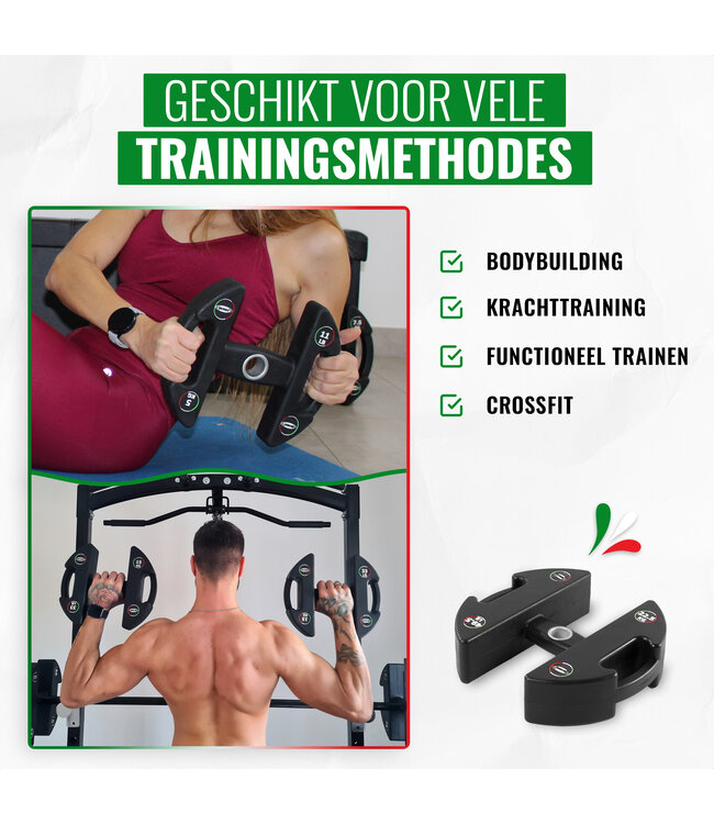 HALTERSCHIJVEN - DUMBBELLS - KETTLEBELLS SET 5 - 20kg Incl. rek