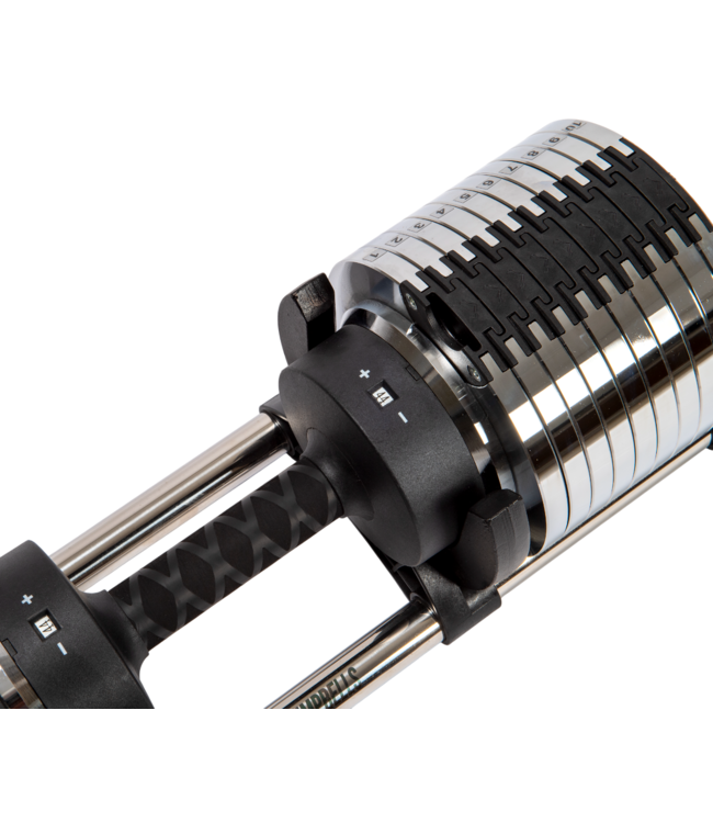 44 KG VERSTELBARE DUMBBELL  | 20 DUMBBELLS (IN ÉÉN) | 2KG GEWICHTSSTAPPEN