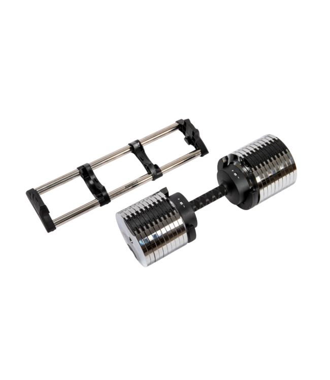 44 KG VERSTELBARE DUMBBELL  | 20 DUMBBELLS (IN ÉÉN) | 2KG GEWICHTSSTAPPEN