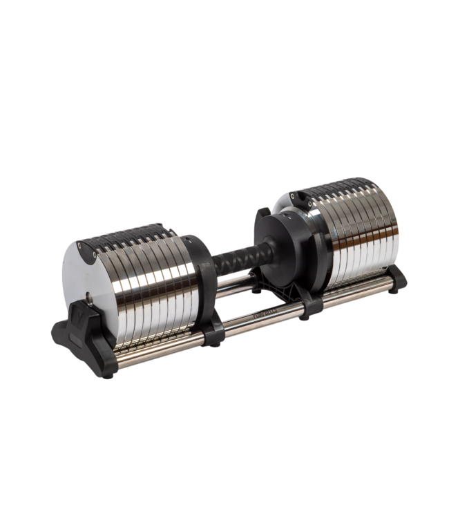 44 KG VERSTELBARE DUMBBELL  | 20 DUMBBELLS (IN ÉÉN) | 2KG GEWICHTSSTAPPEN