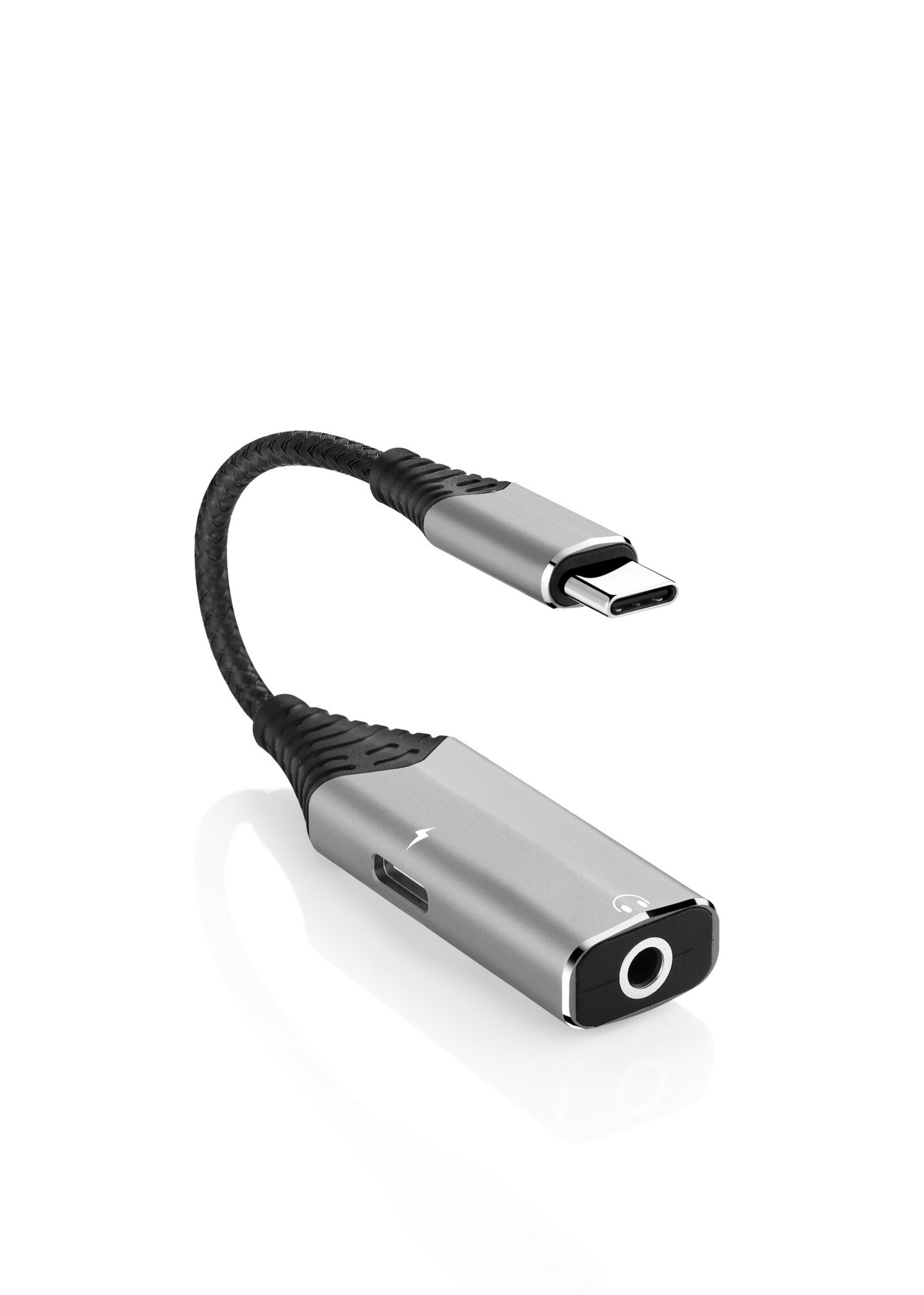 Audioadapter + Snelladen USB-C 3.5mm