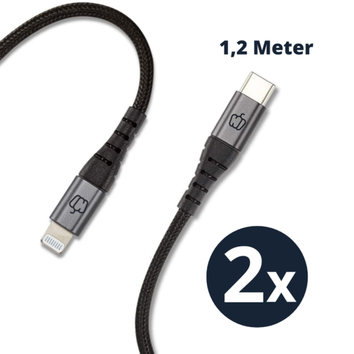 USB-C naar Lightning kabel 2 Pack USB-C naar Lightning kabel 2 Pack