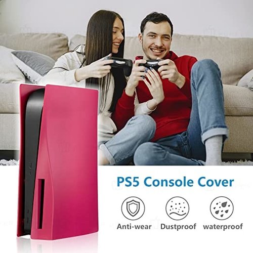 Playstation 5 Custom Faceplate - Cosmic Red (Disk Versie)