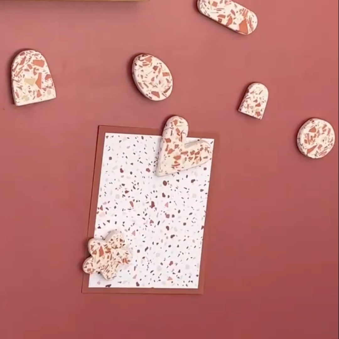 Creating terrazzo magnets with Maison Charlett and the FORMART S