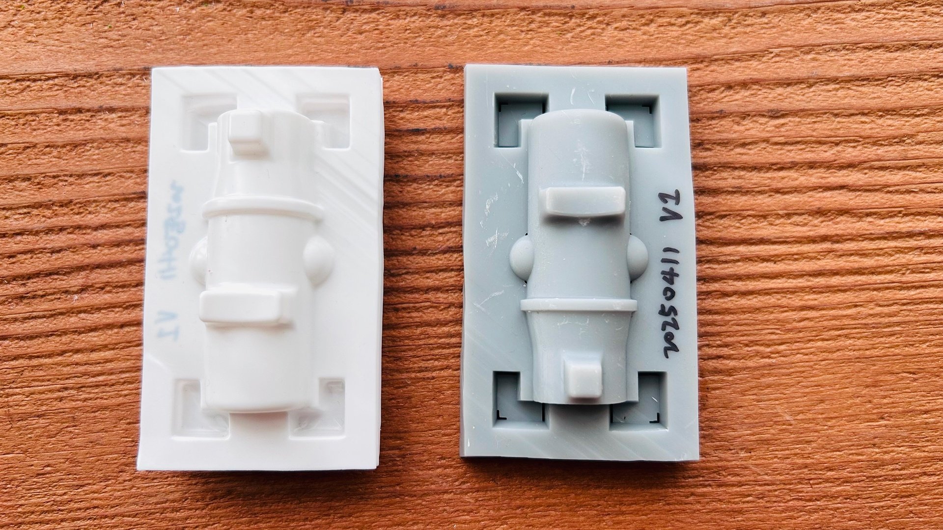 First version of the mould design