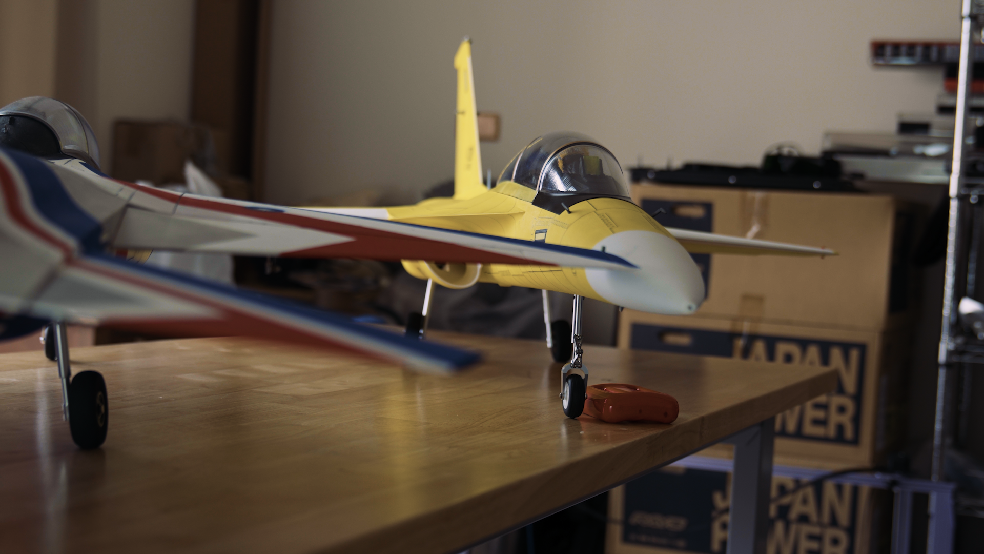 A scale model of a AIDC T-5 Brave Eagle