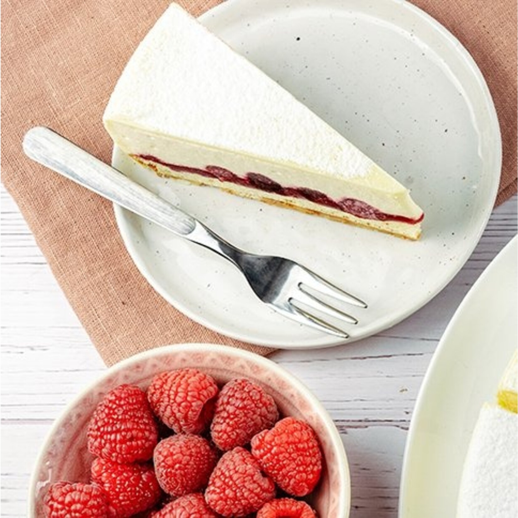 Champagne frambozen taart (bevroren)