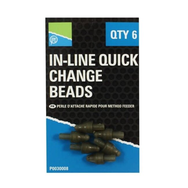 preston method feeder quick change bead