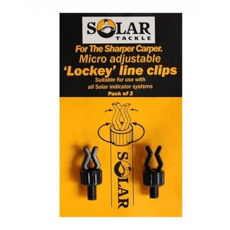 solar tackle plastic micro adjustable line clips