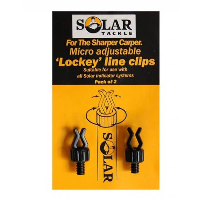 solar tackle plastic micro adjustable line clips