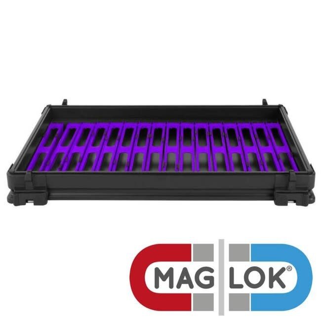 preston mag lok shallow tray with 26cm winders unit