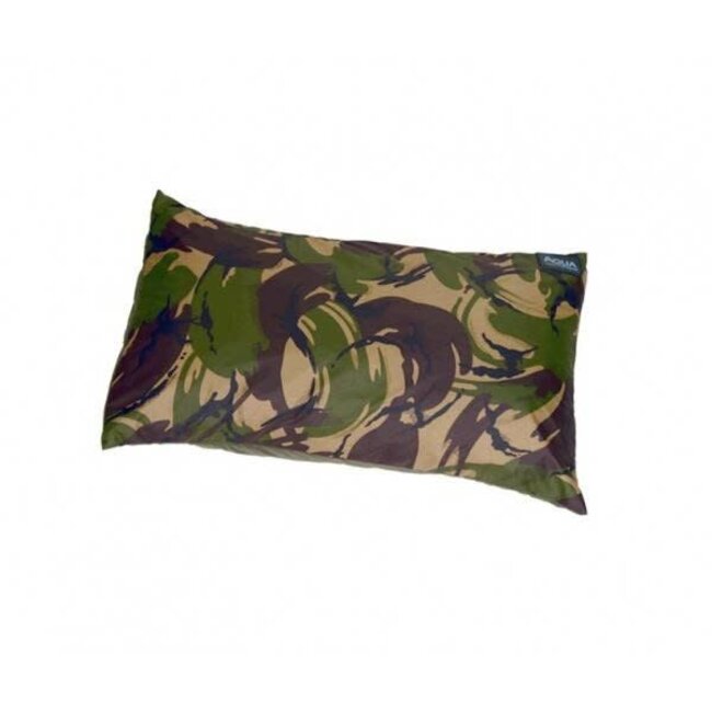 aqua camo pillow cover