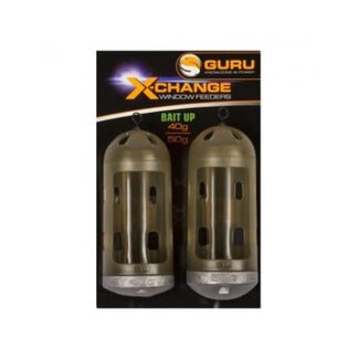 guru x-change bait up window feeder