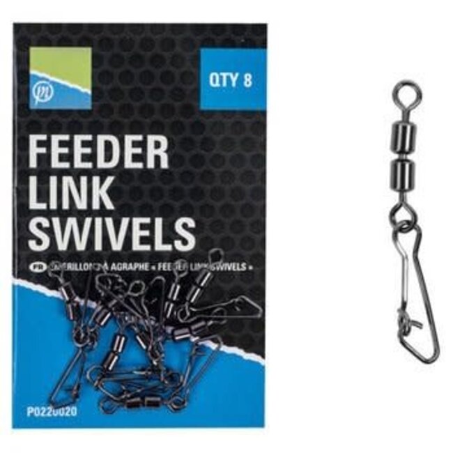 preston feeder link swivel