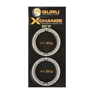 guru x-change bait up feeder weights