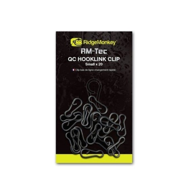 ridgemonkey rm-tec quick change hooklink clip