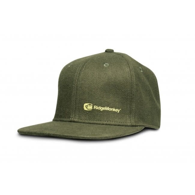 ridgemonkey apearel dropback snapback cap green