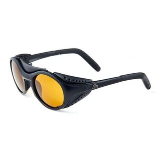 fortis eye wear isolator  matt black - amber