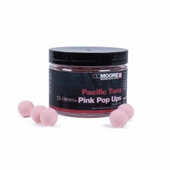 CC Moore pacific tuna pink pop-ups
