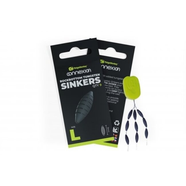 ridgemonkey rockbottom tungsten sinkers