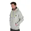 matrix full zip hoody marl grey lime **laatste kans**