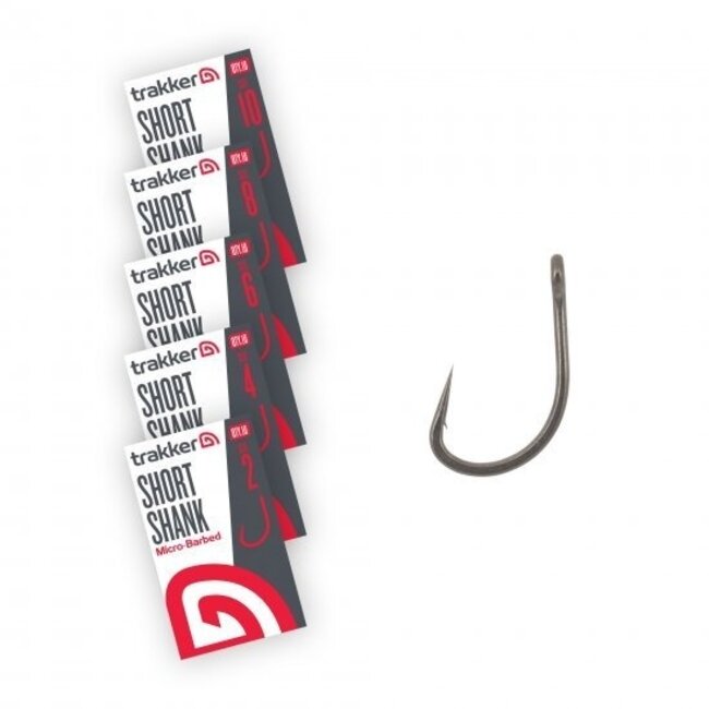 trakker short shank hooks (micro barbed)