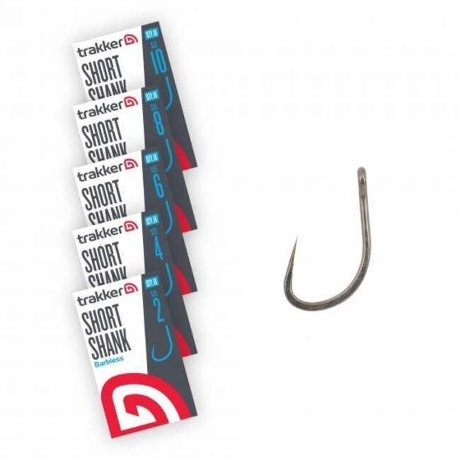 trakker short shank hooks (barbless)
