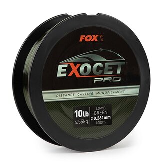 fox exocet pro monofilament  1000mtr