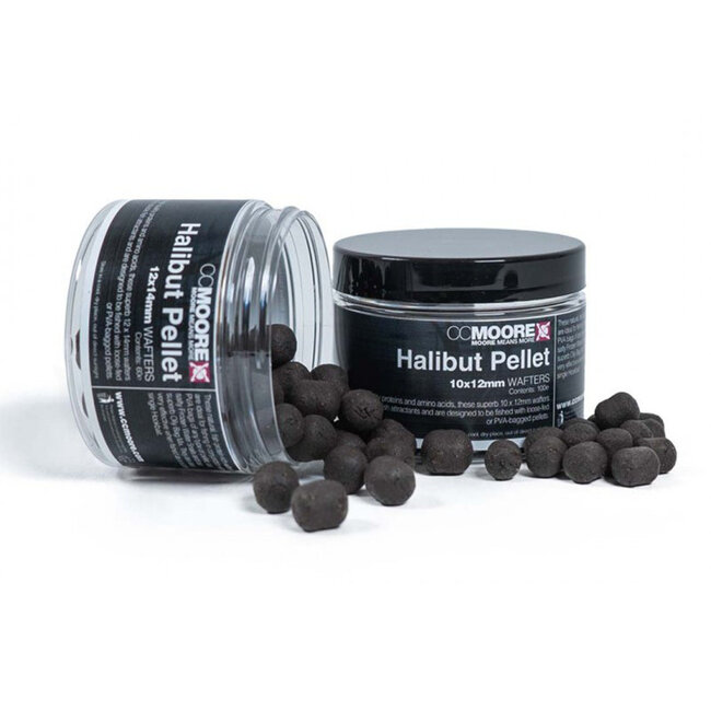 CC Moore halibut pellet wafters