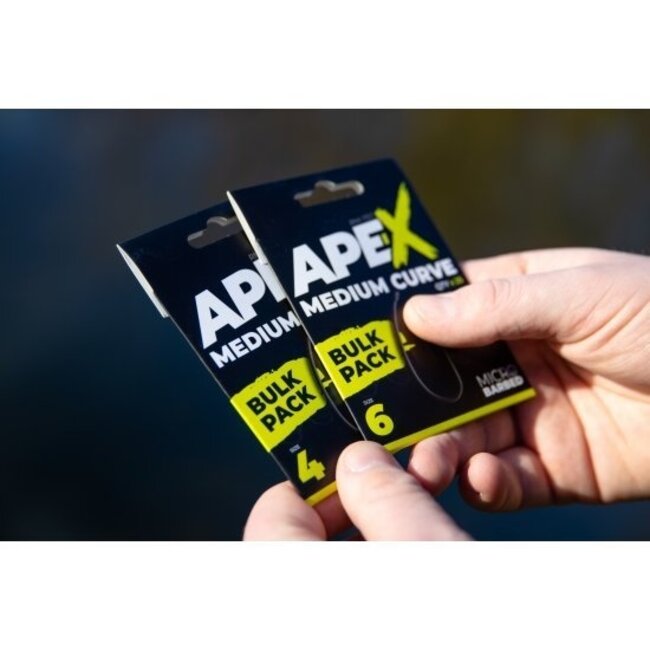 ridgemonkey apex medium curve bulk pack