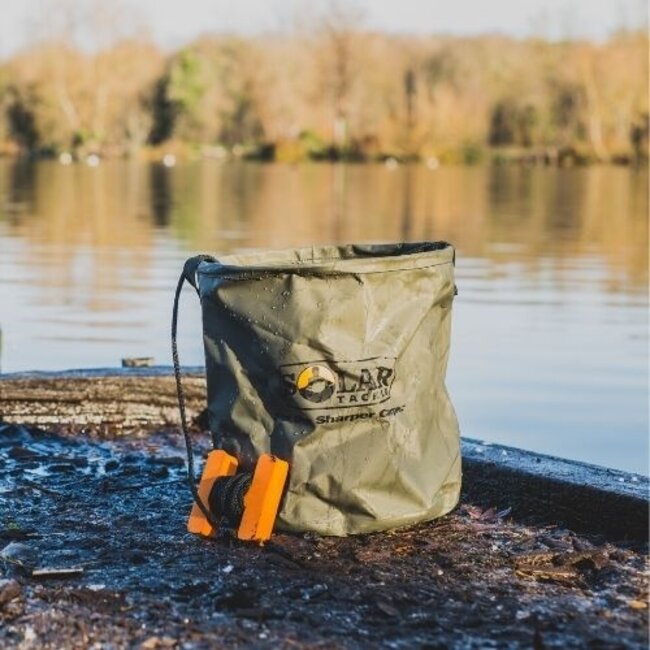 solar tackle sp collapsable water bucket