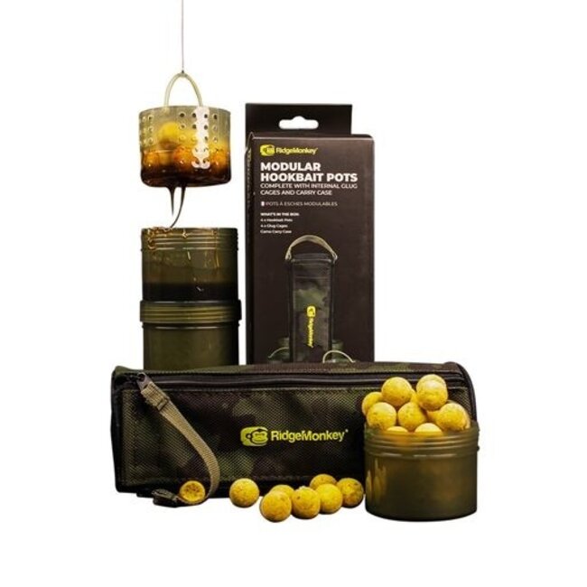 ridgemonkey hookbaits pots