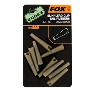 Fox slik lead clip tail rubber **laatste kans**