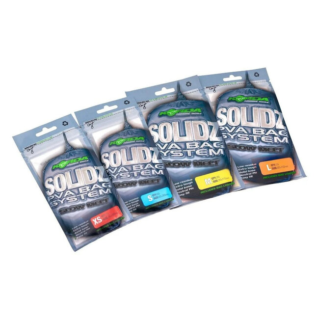 korda solid pva bag systems -  slow melt
